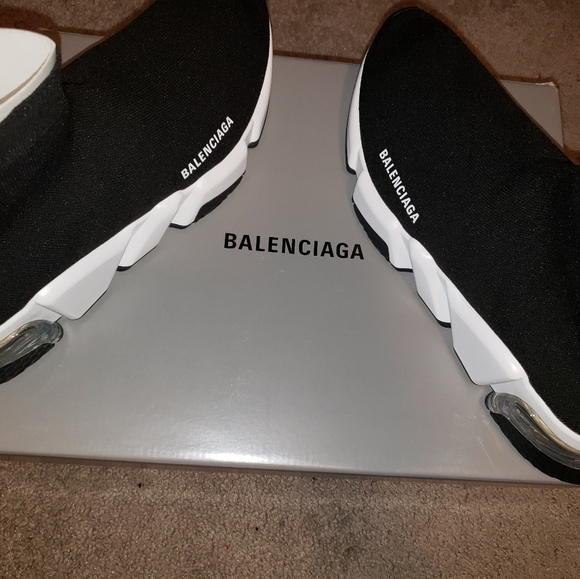 NEW Balenciaga Speed Runner transparent heels - Picture 2 of 7